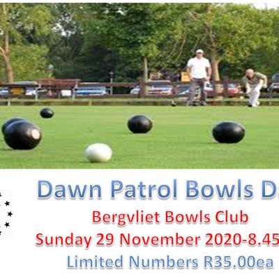 Bowls Day 29 November 2020